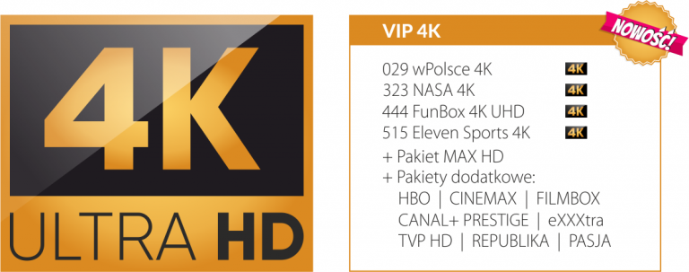 Nowy pakiet VIP 4K! – WRIX